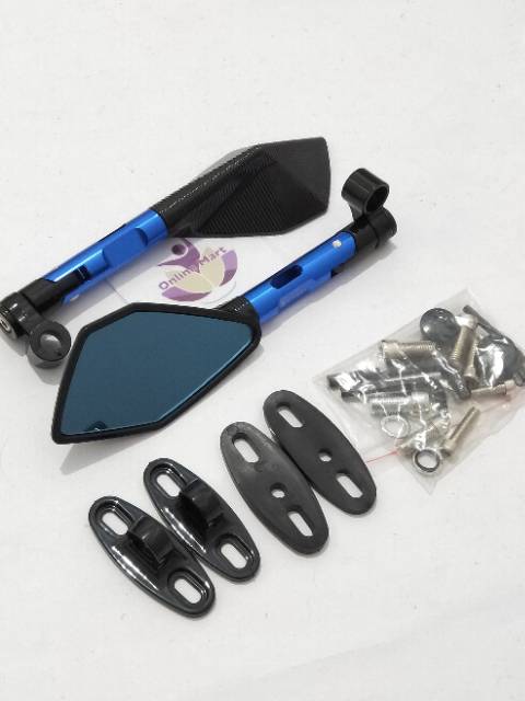 Spion tomok variasi motor aerox nmax ninja r rr cbr 150 250 r250 r15 mx adv pcx dll