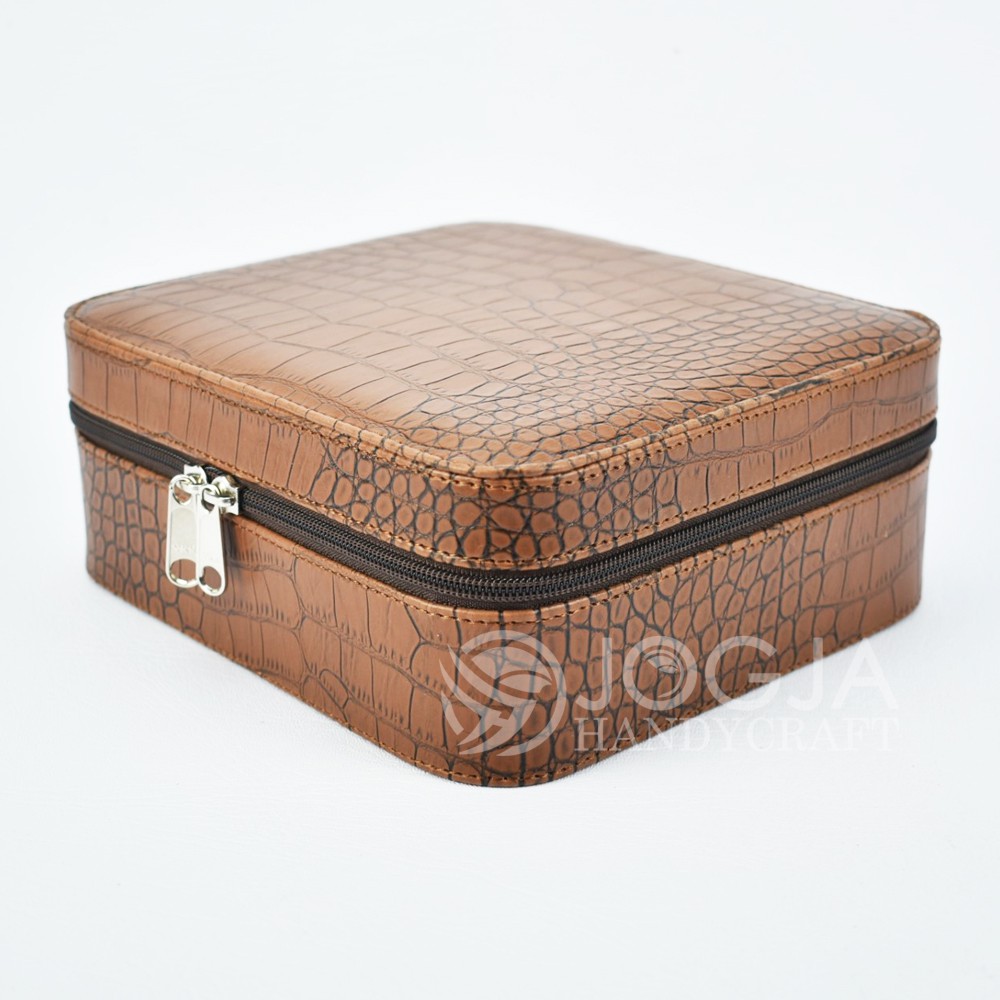 PREMIUM Travel Watch Box / Tempat Jam tangan travel / Kotak Jam Tangan