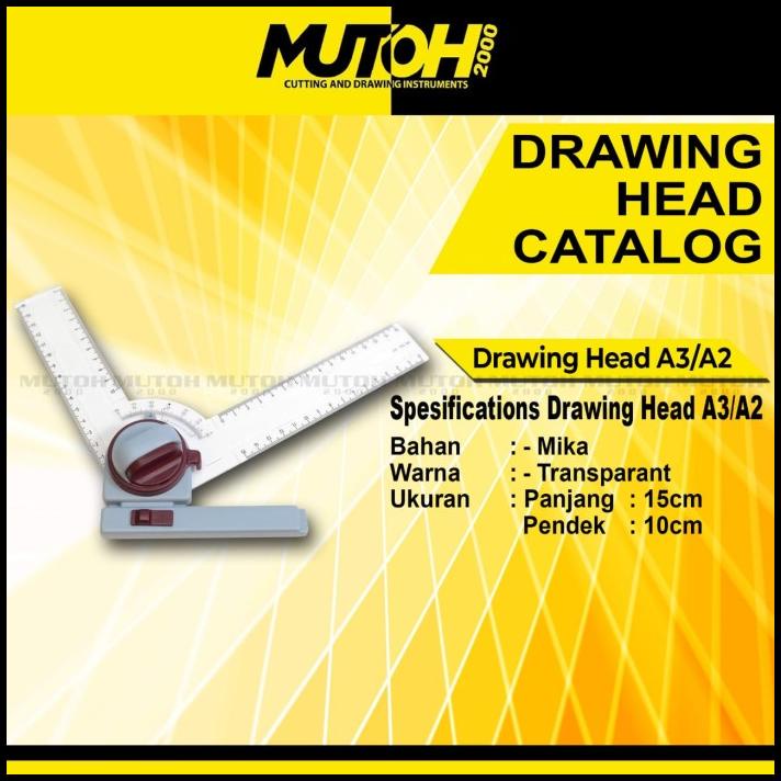 

Caramel | Drawing Head Professional | Meja Gambar A3, A2 Dan A1