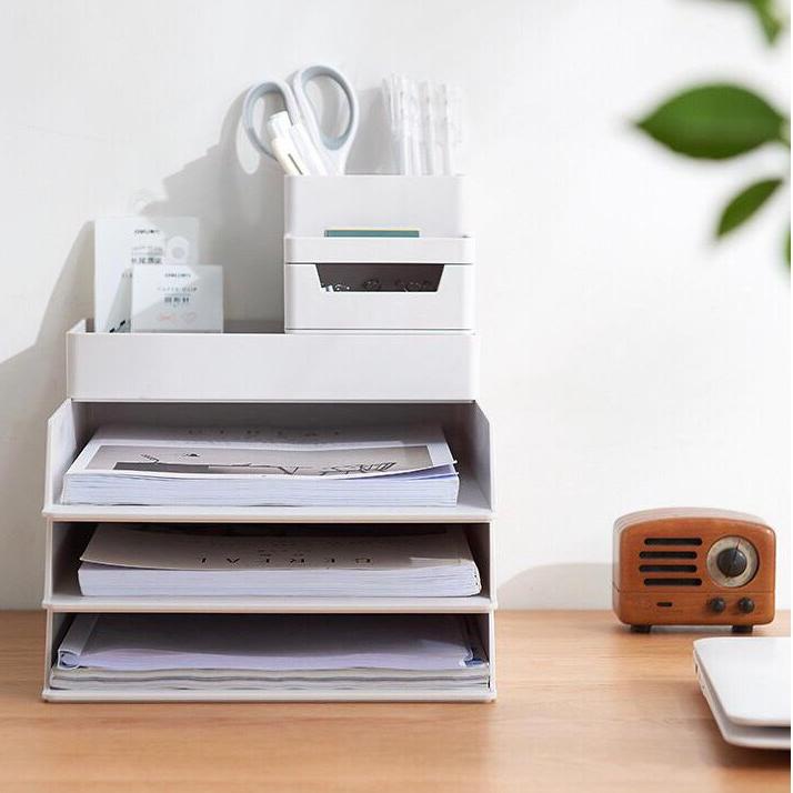 

[KODE PRODUK 6PPE89764] Office Document Tray Dekstop Organiser