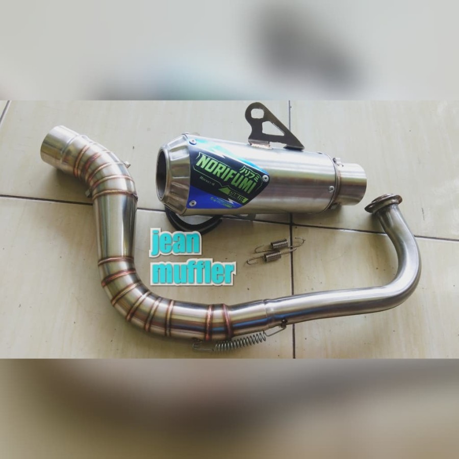 BERKUALITAS KNALPOT RACING GTX NORIFUMI MIO X RIDE LEXY DLL.KNALPOT NORIFUMI MATIC