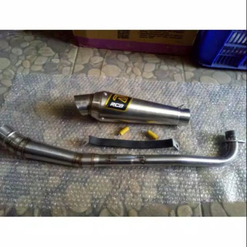 knalpot racing RCB pantera pipa standar all bebek vegar smas astrea prima
