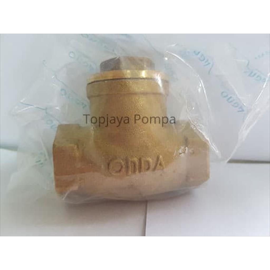 CHECK VALVE BRASS ONDA 1&quot;