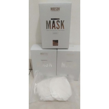 Masker Kn95 Mouson premium Putih 1 Dus isi 50 pcs
