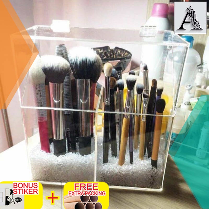 

Grosir tempat kosmetik akrilikacrylic box brush