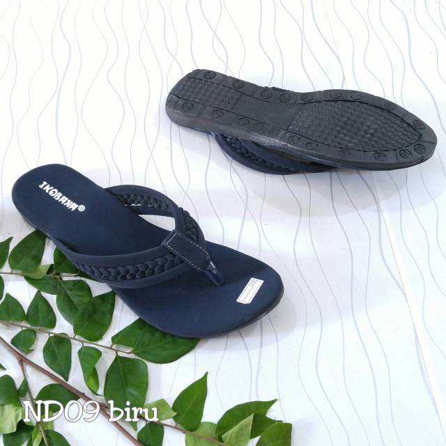 OBRAL CUCI GUDANG BORNEO SANDAL JEPIT TALI  ND09