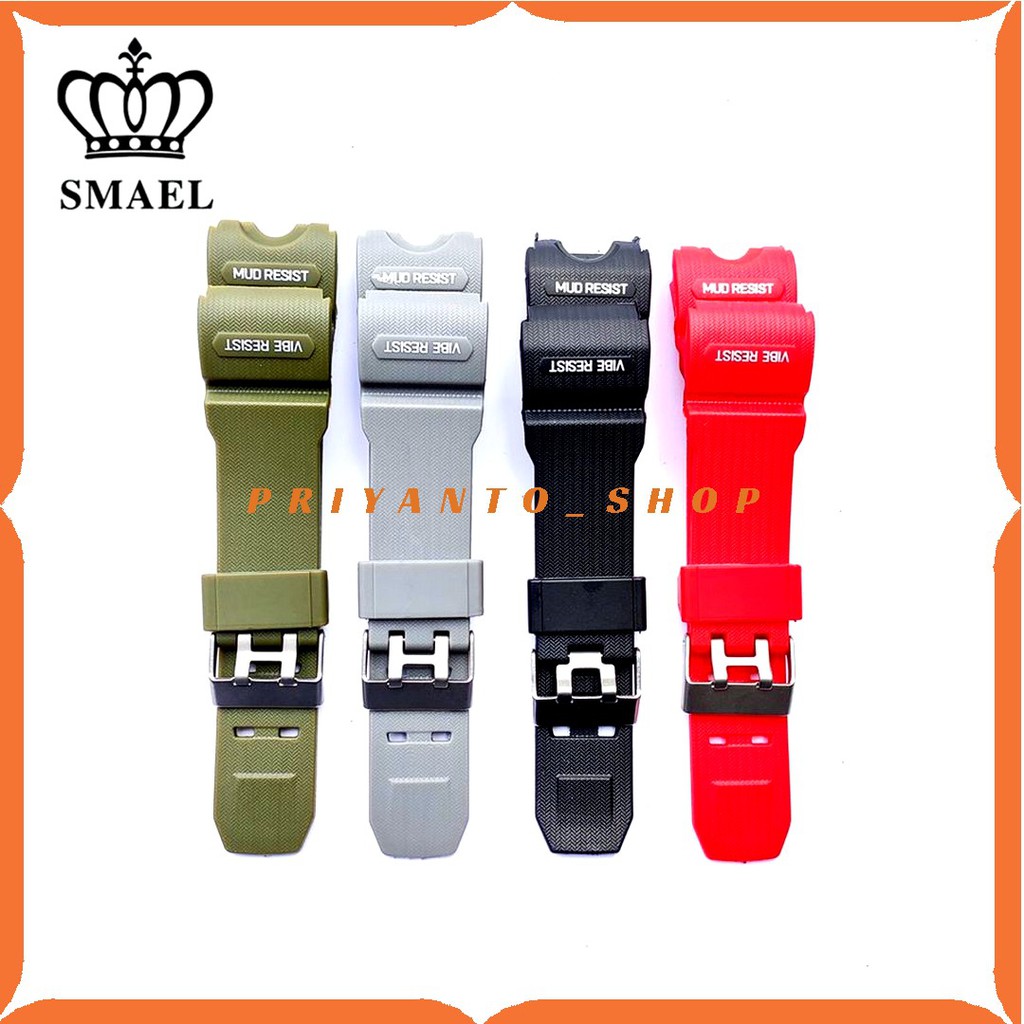 Strap Tali jam tangan Smael 1545 SMAEL 1545 Original Oem Rubber