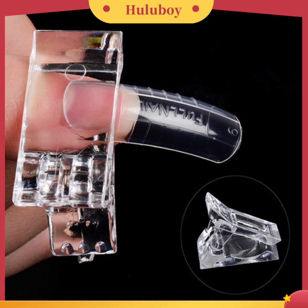 Huluboy Huluboy♡ Klip Pembentuk Kuku Palsu Akrilik Tahan Lama Mudah Dibersihkan