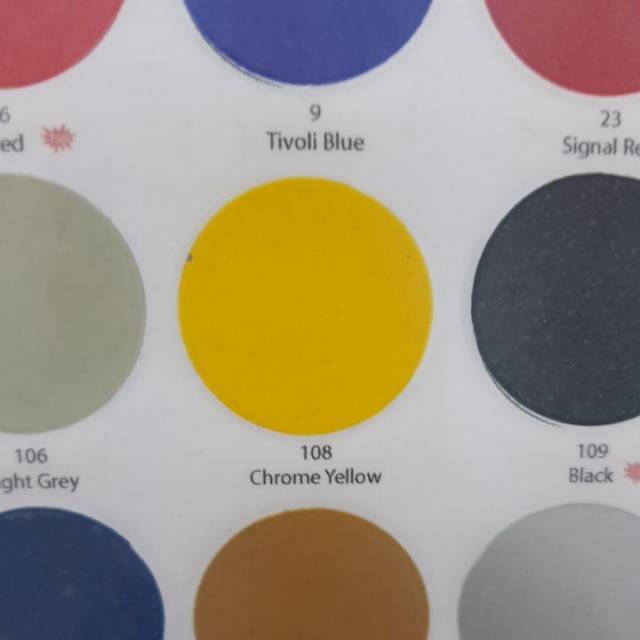 

CHROME YELLOW 108 - CAT SEMPROT SAMURAI JAPAN