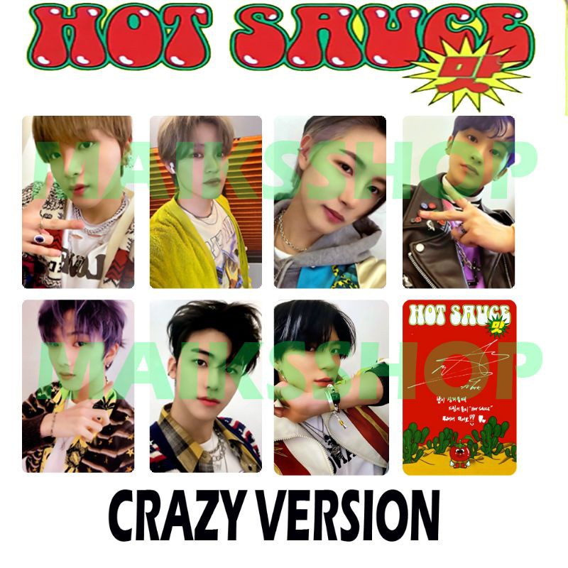 NCT Dream Hot Sauce Photocard Kpop
