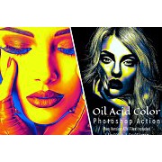 Oil Acid Color - Photoshop Action