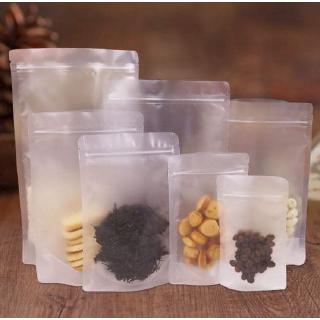 Plastik Bungkus Makanan Berdiri 15 X 20 Cm Putih Doff Food Plastik Bungkus Makanan Berdiri 15 X 20 Cm Putih Doff Food