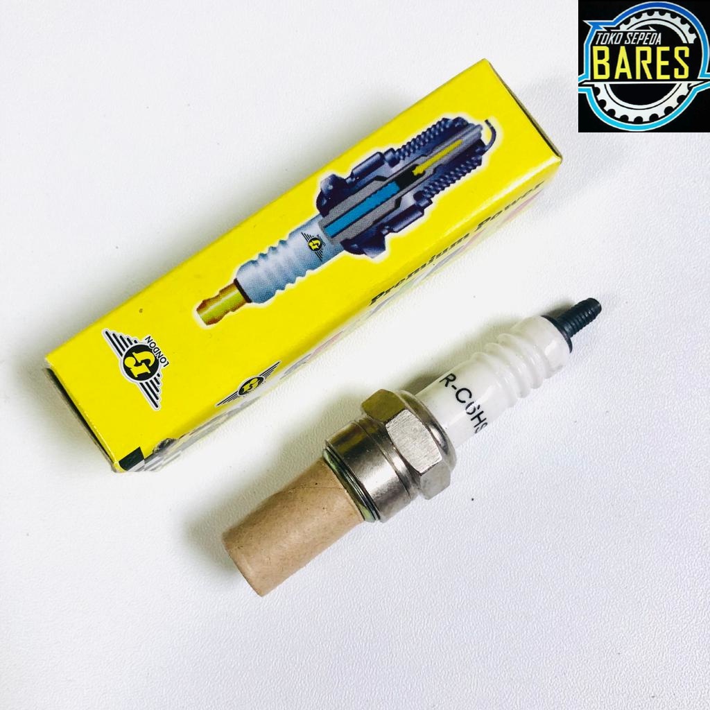 Busi Sepeda Motor RJ London R-C6HSA / Spark Plug Copper Core Premium Power