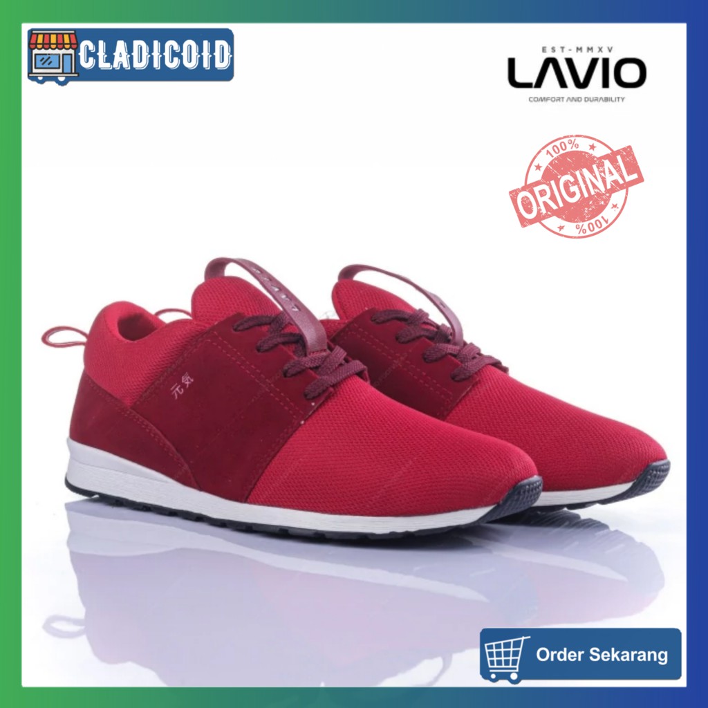 Sepatu Sneakers Casual Running Model Sporty Santai Stylish Lavio Genki Original Sepatu Pria Terbaru