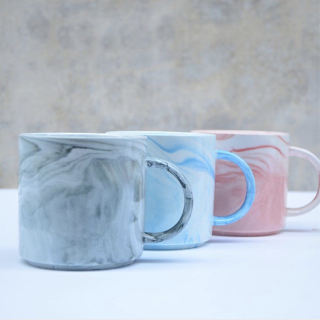 Mug gelas  kopi cangkir marble marbel Shopee  Indonesia