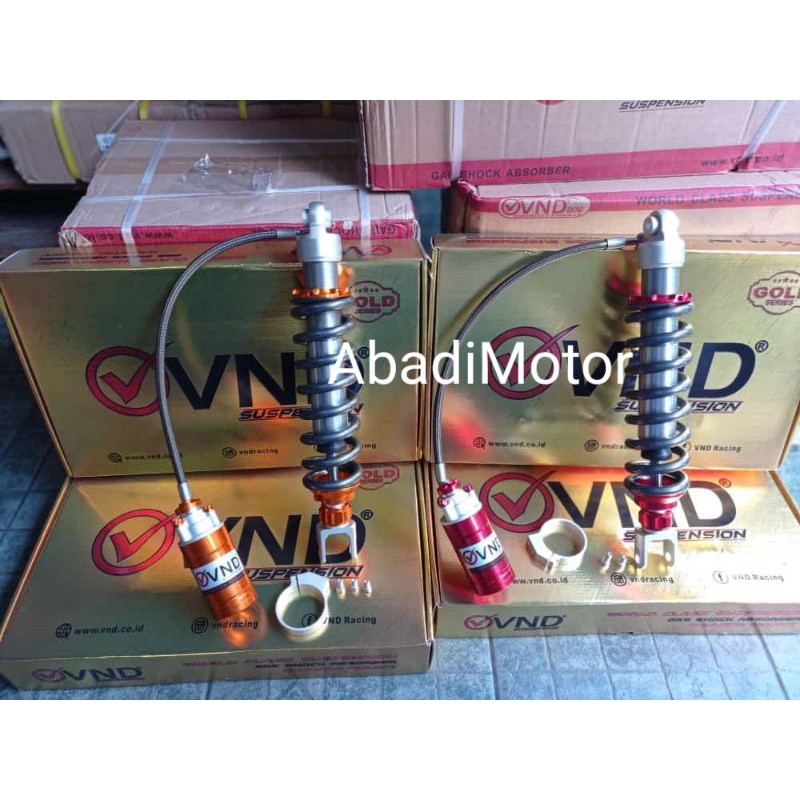 Monoshock tabung pisah VND AK 111 Honda CRF150 390mm Shockbreaker Crf