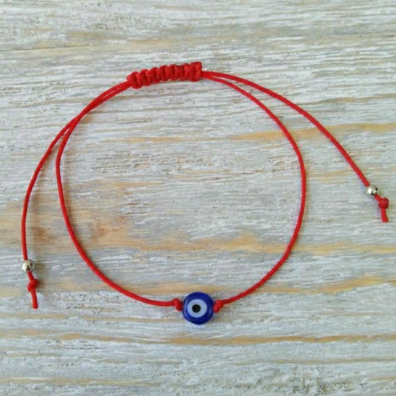 GELANG TALI SIMPLE MERAH GELANG KEBERUNTUNGAN