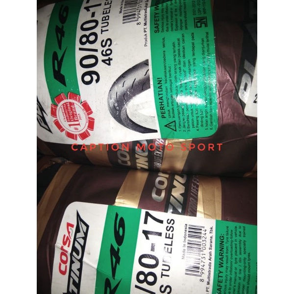 ban Corsa platinum r46 90/80 ring 17 soft compound