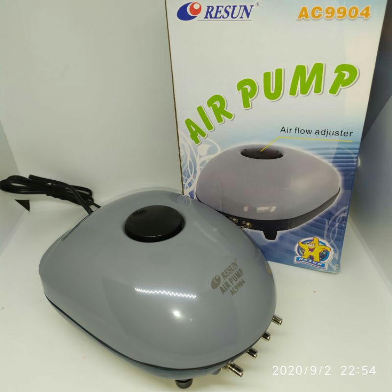 Air pump Resun AC 9904 mesin Aerator 4lubang