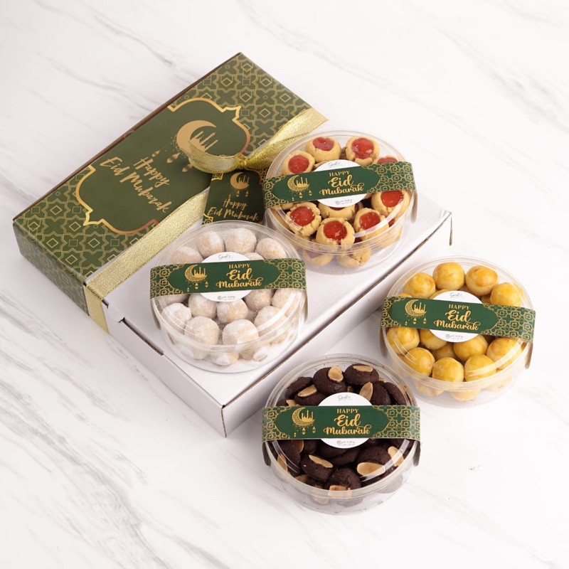 

Kue kering spesial lebaran isi 4 box tanpa nastar & kastengel