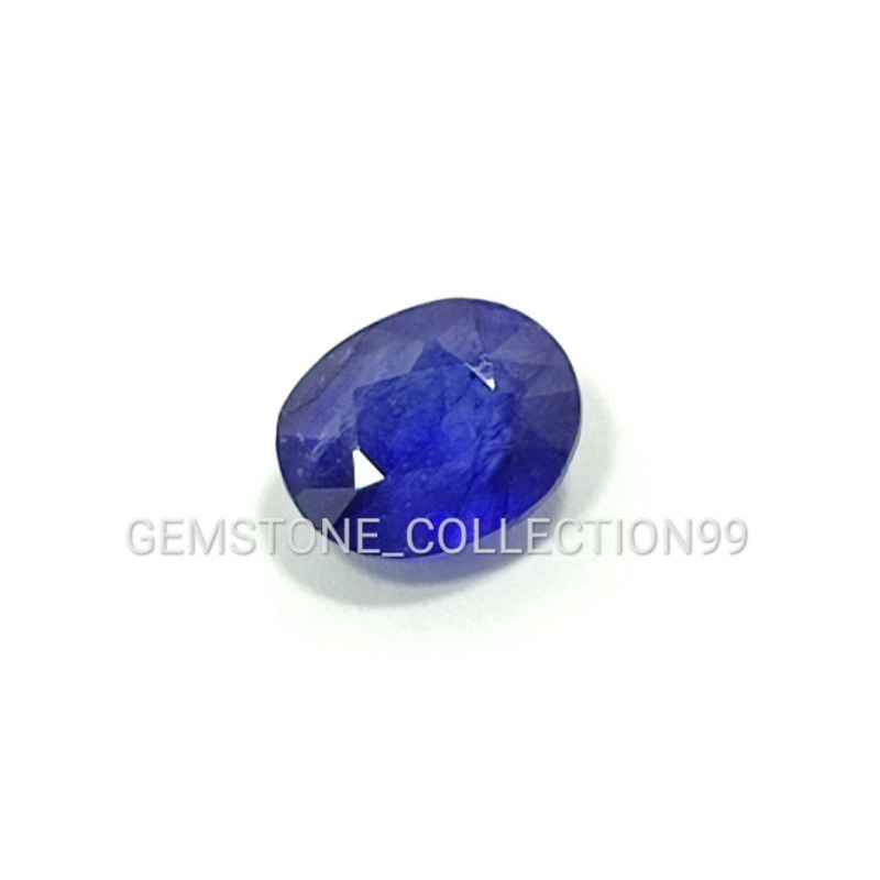 BATU BLUE SAFIR CUTING ASLI NATURAL TOP QUALITY