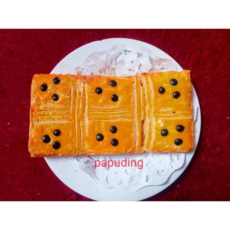 

kue Lekker Holland leker holand panggang chochip uk 20x10 Snack box jajanan pasar