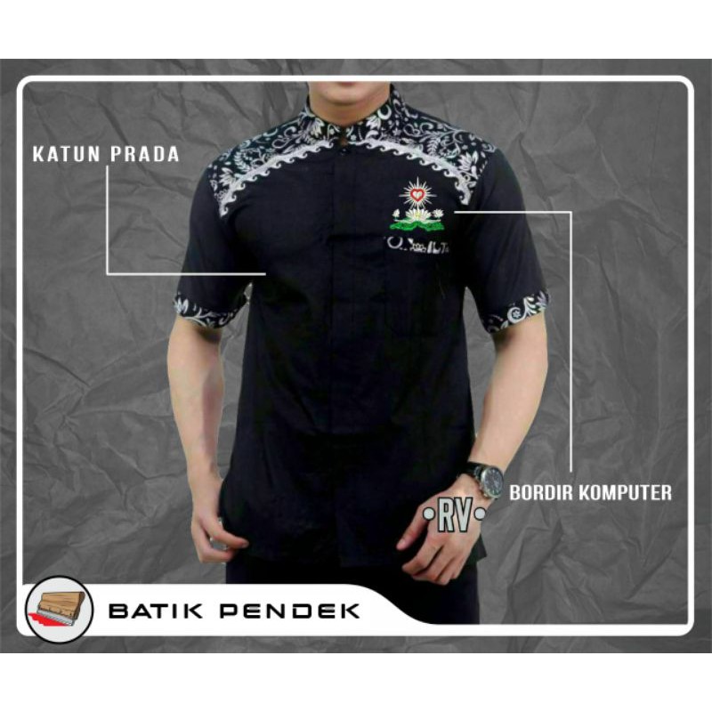 ✅COD✅KEMEJA BATIK PENDEK-HEM PENDEK-BATIK PENDEK PSHT-BATIK DISTRO