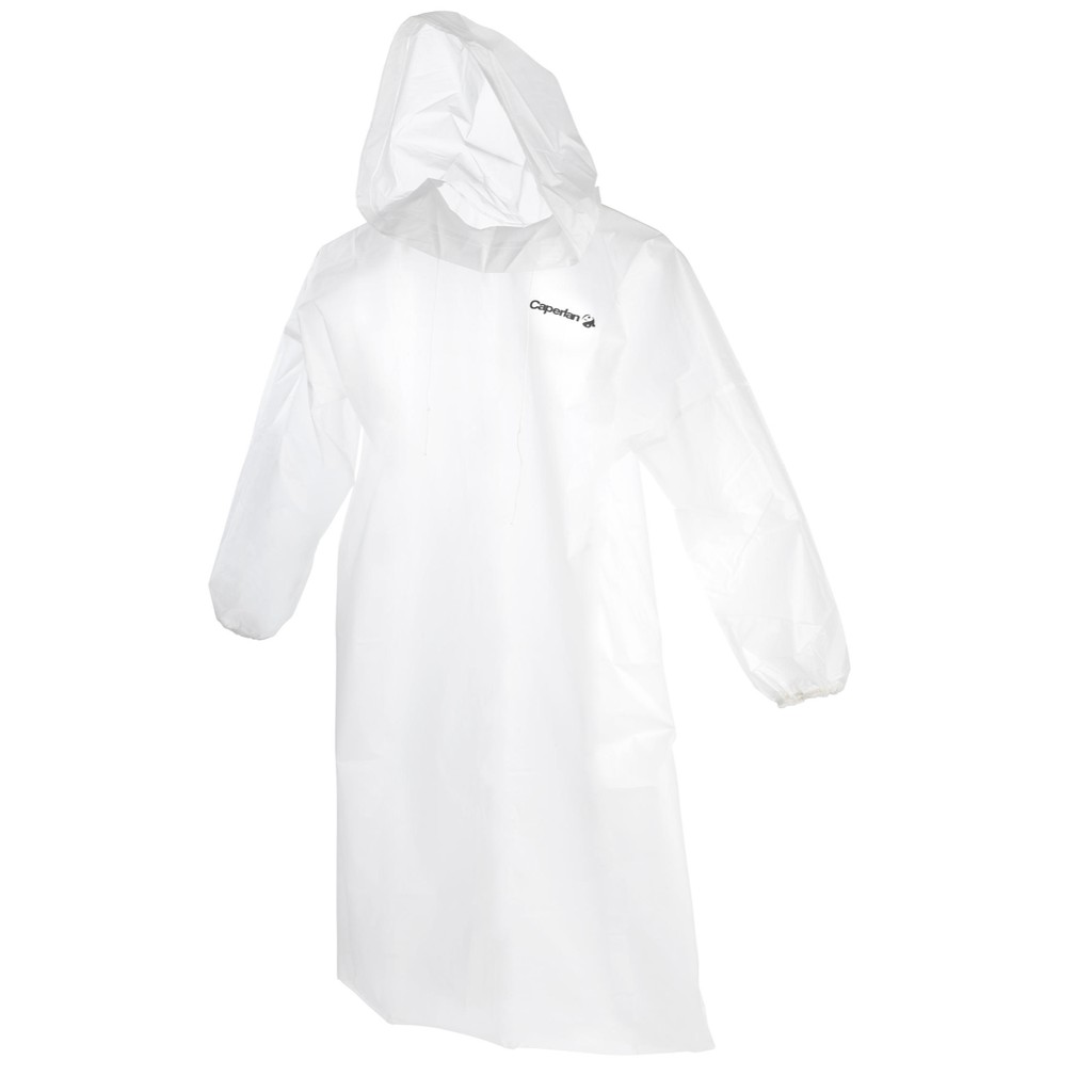 Decathlon Caperlan Jas Hujan Poncho Putih - 8300253