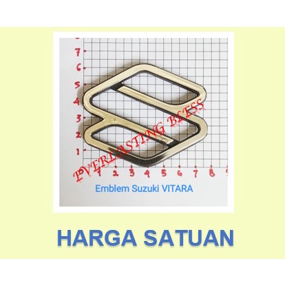 EMBLEM S (GRILL) VITARA - ESCUDO - SIDEKICK 1992-2001