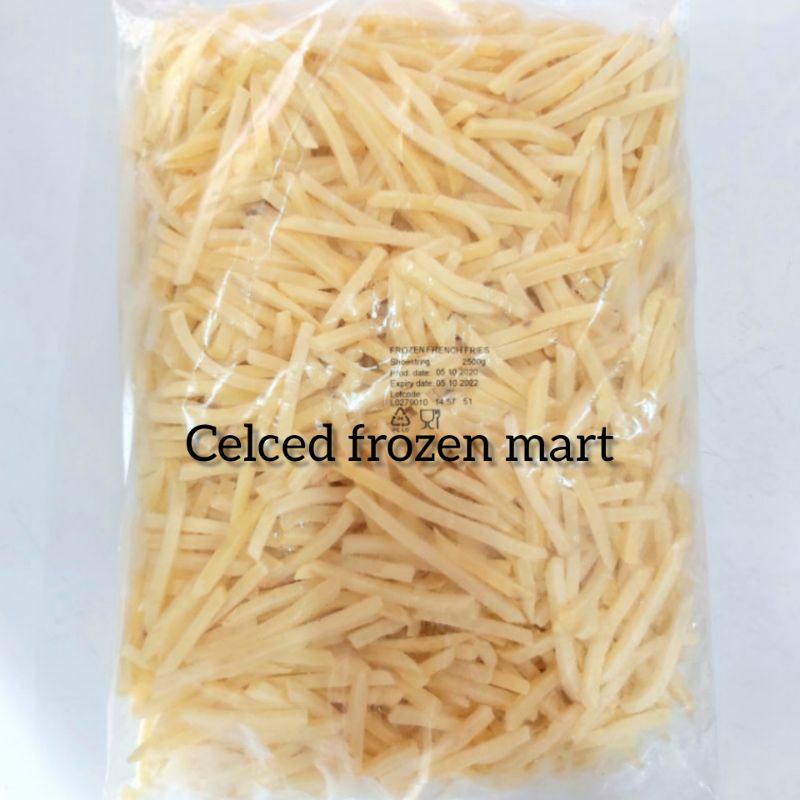 

AVIKO Shoestring 2,5 kg | Kentang Goreng Shoestring 2.5Kg | French Fries Shoestring 2,5 Kg