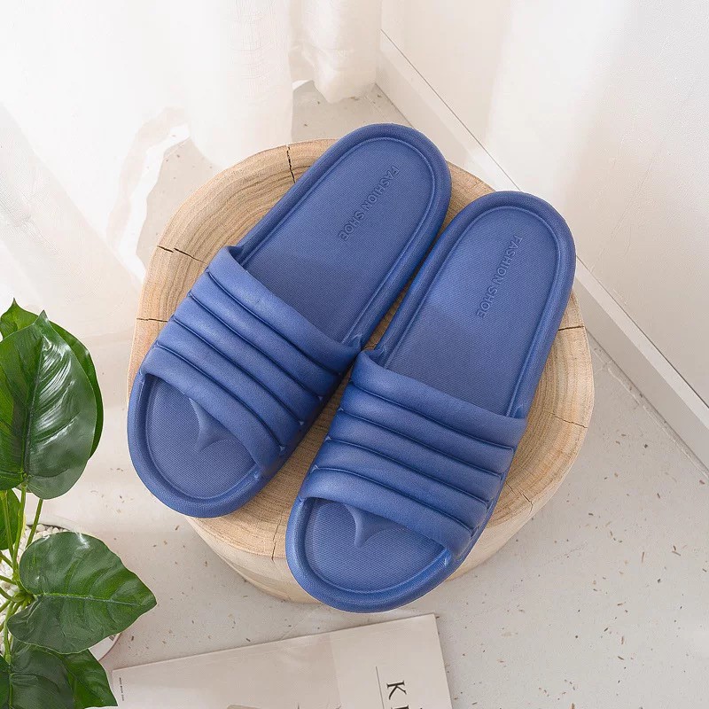 ✨✨004 OSGalery Sandal CANDY EVA color indoor outdoor Rumah Kamar Mandi Anti Slip Empuk✨✨-BIRU TUA
