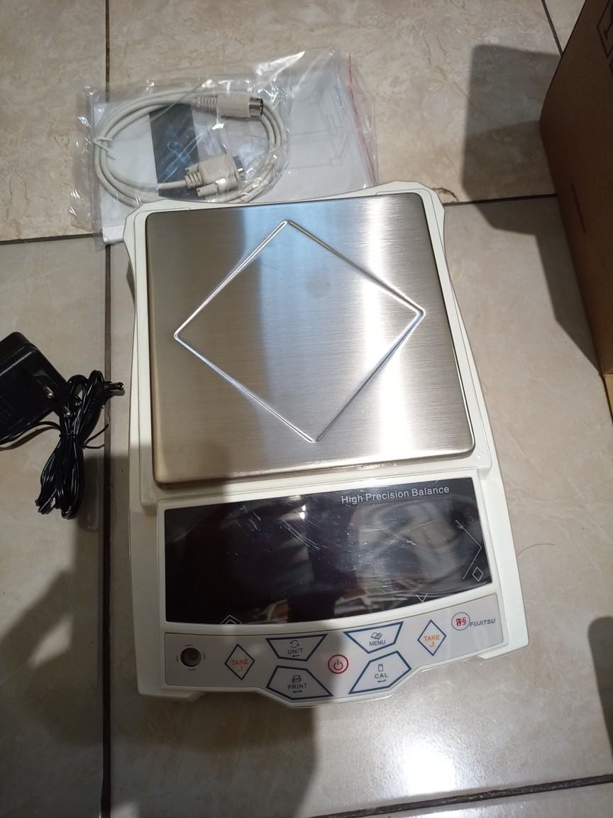 Fujitsu Fsr-b Precision Balance / Timbangan Laboratorium Cap 2000g