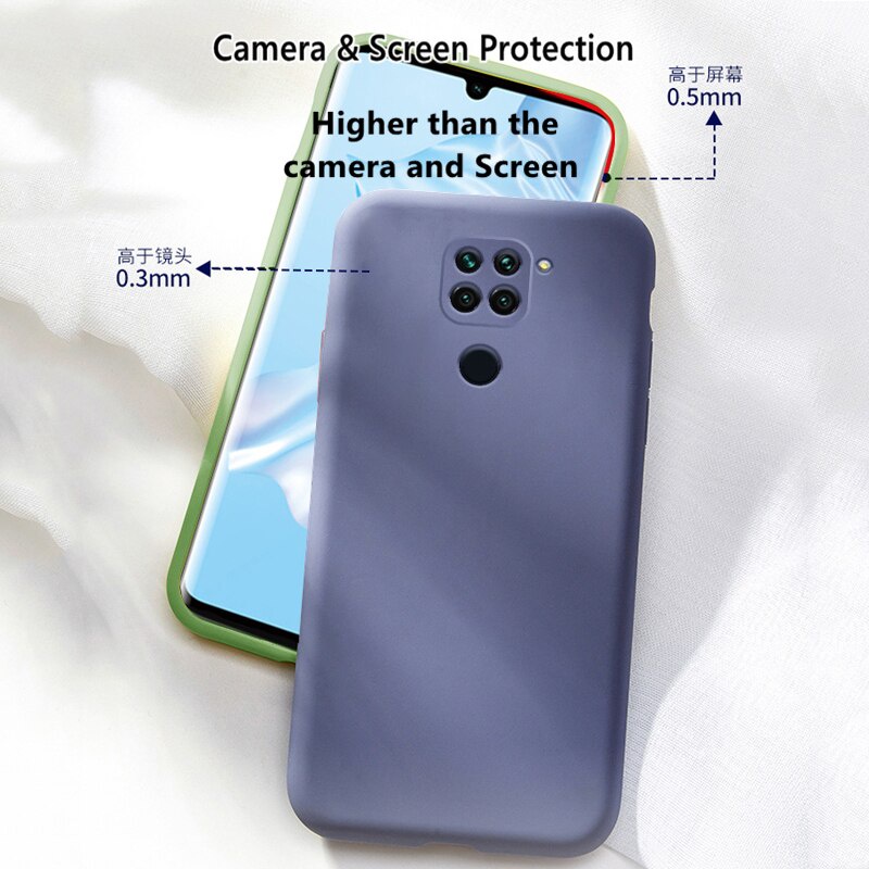 Case XIAOMI REDMI NOTE 9 Ultrathin Macaron Softcase Protec Camera