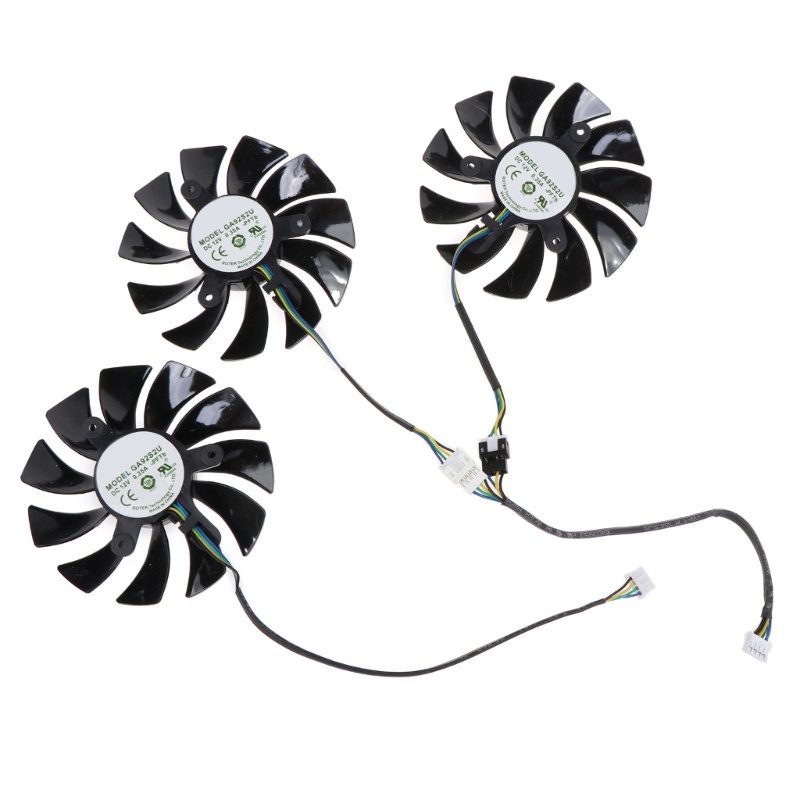 Bt GPU Cooler Fan Untuk ZOTAC GeForce Rtx3060Kipas Grafis Kartu Pendingin 4Pin 12V