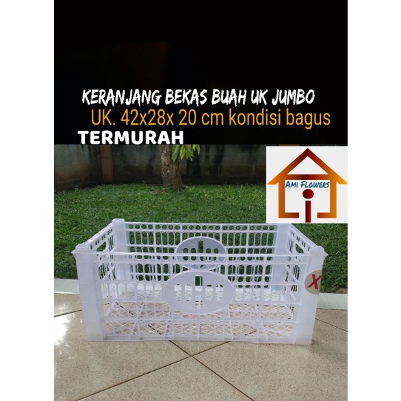 keranjang bekas buah besar XL - keranjang plastik