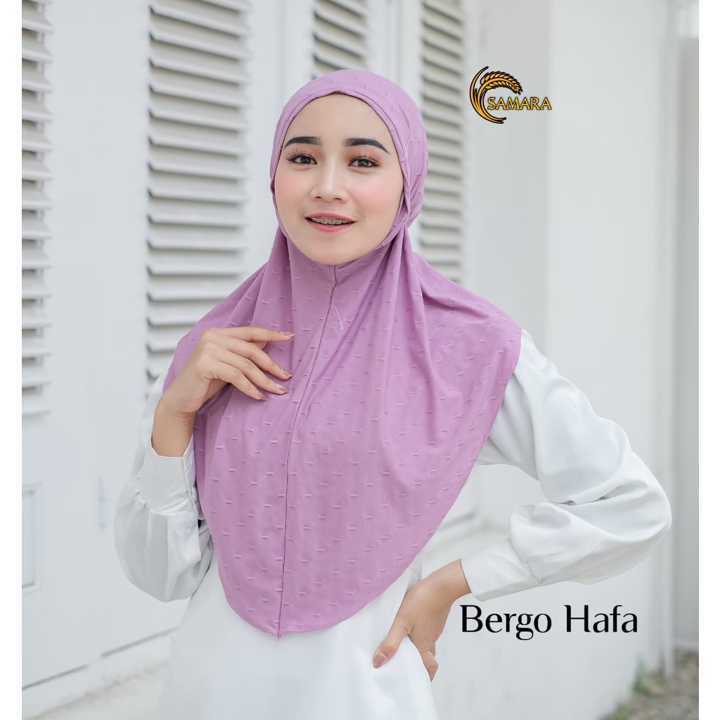 HIJAB INSTAN DAILY 8 WARNA CANTIK TALI MARYAM HAFA ORIGINAL BY SAMARA PREMIUM JAHITAN RAPI BAHAN JER