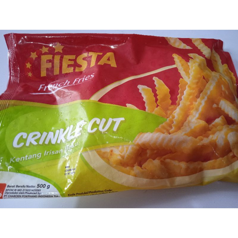 

Kentang Goreng Fiesta Crincle Cut