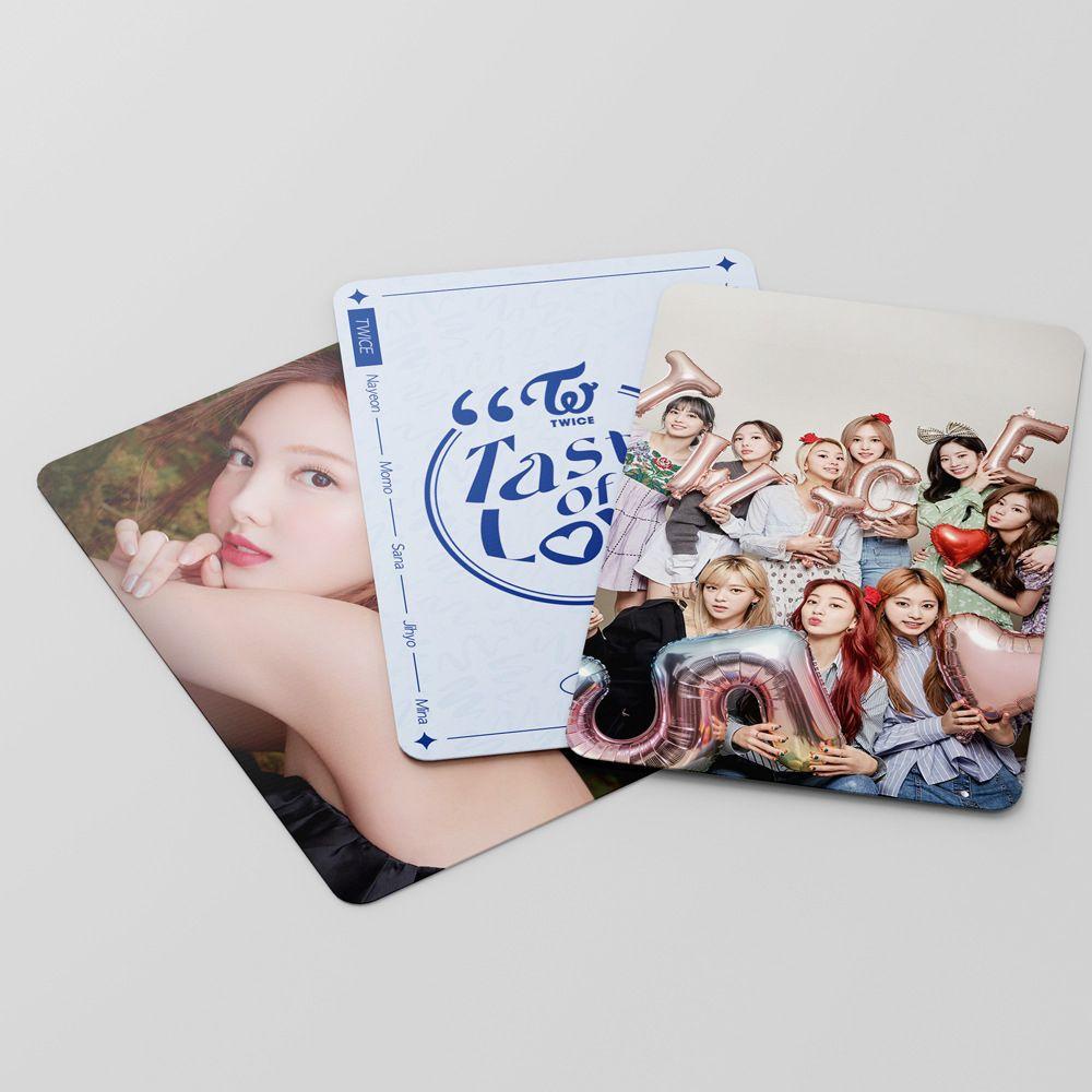 【 ELEGANT 】 Twice Photocard 54Pcs /set Kpop TWICE Pameran Momo Kartu Foto Kecil Celebrate Postcards Mina Girls Album Photo Card