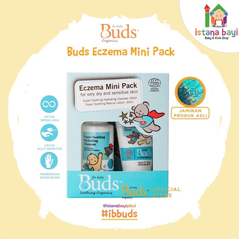 Buds Organics - Buds Soothing Organics Eczema Rescue Kit Set