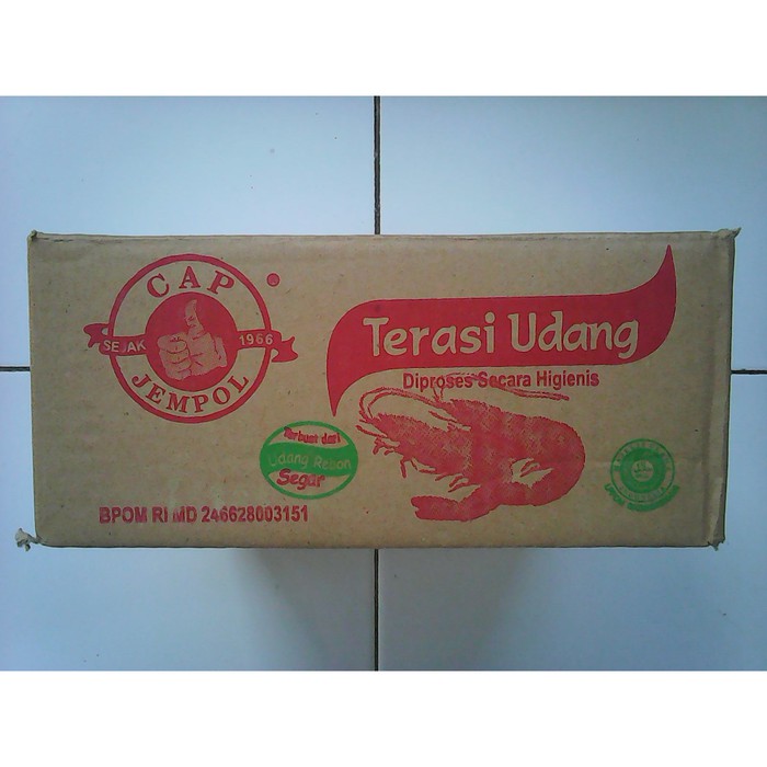 

1 Dus Terasi Udang Merk JEMPOL