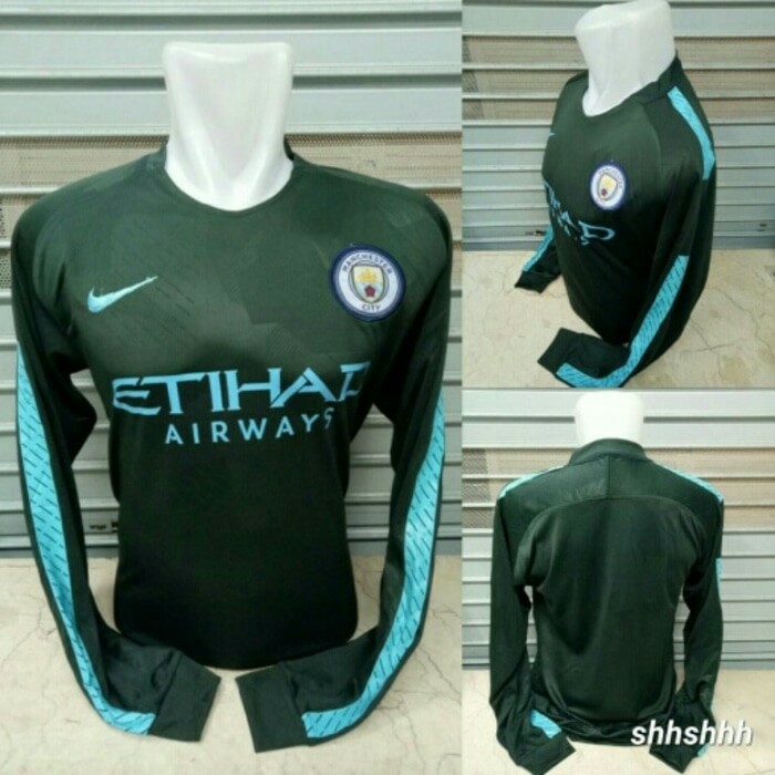 JERSEY MANCHESTER CITY 3RD LONG SLEEVE 2017/2018