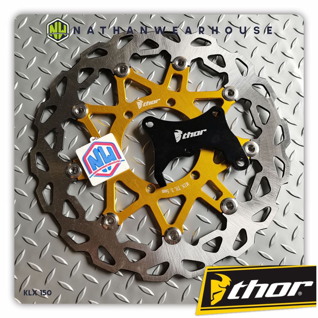 Discbrake Diskbrake Piringan Cakram Depan KLX 150 S L BF Dtracker CNC Floating 320mm Thor