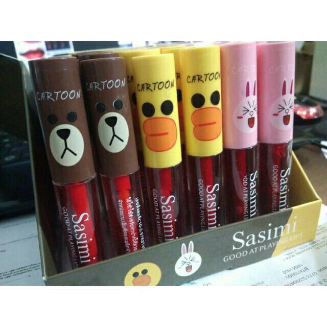 LIP TINT Sasimi Karakter LIPTINT LINE / Lip Balm / Lip Gloss