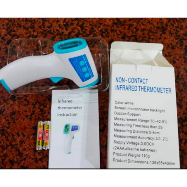 THERMOGUN/THERMOGUN INFRARED/PENGUKUR SUHU BADAN INFRARED#READY