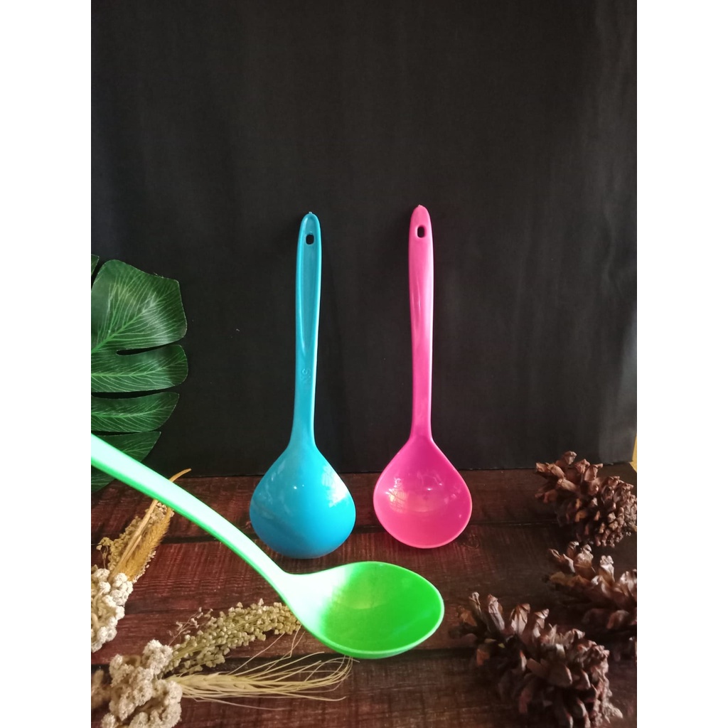 Centong Sayur Plastik Sendok Sayur Warna