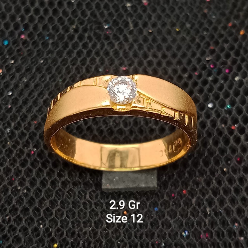 New Cincin Emas 17 K - 2.9 Gr Kadar 750 - 2954