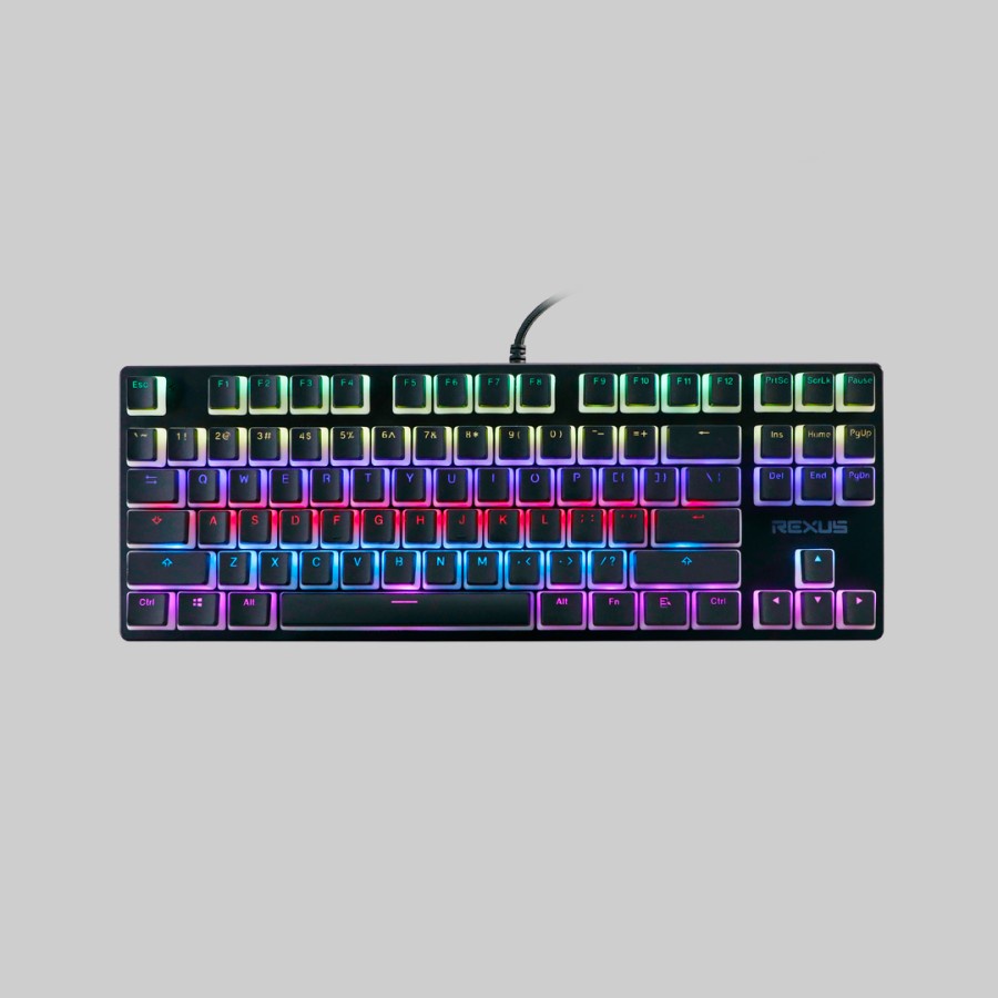 Rexus Keyboard Gaming Mechanical Legionare MX9 Pudding / MX9P TKL RGB