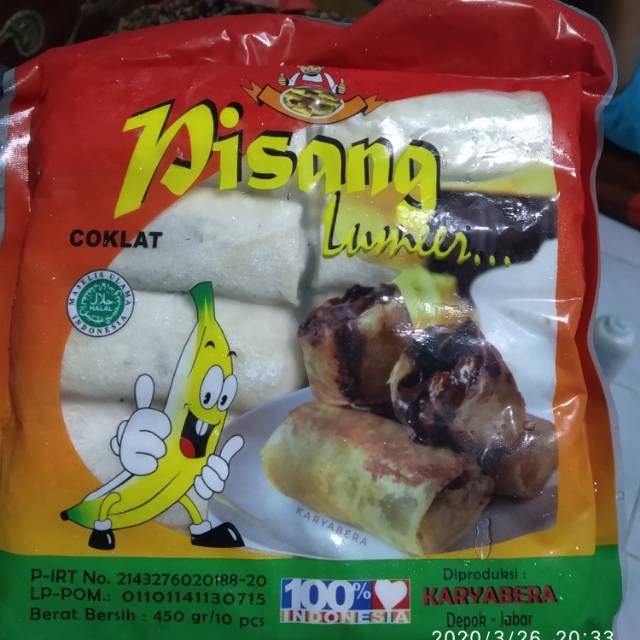 

pisang lumer