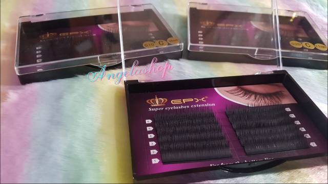 Eyelash Extension tanam bulu mata palsu/EPX NEW EYELASH Extension Bulu Mata Palsu Super Halus