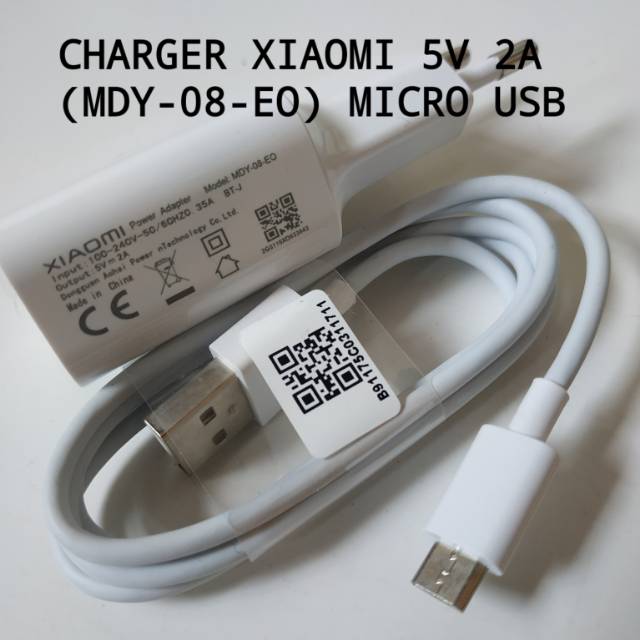 ORIGINAL CHARGER X1AOM1 REDMI 5 5A 5 PLUS 4 4A 4X 3 3S 2A (EO) ORIGINAL 100% MICRO